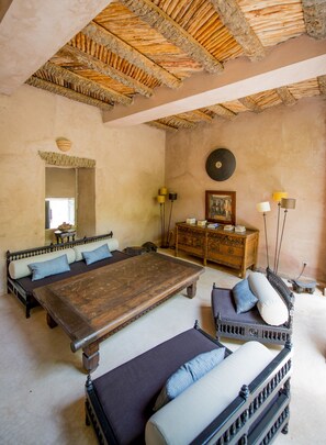 Sitteområde i lobbyen