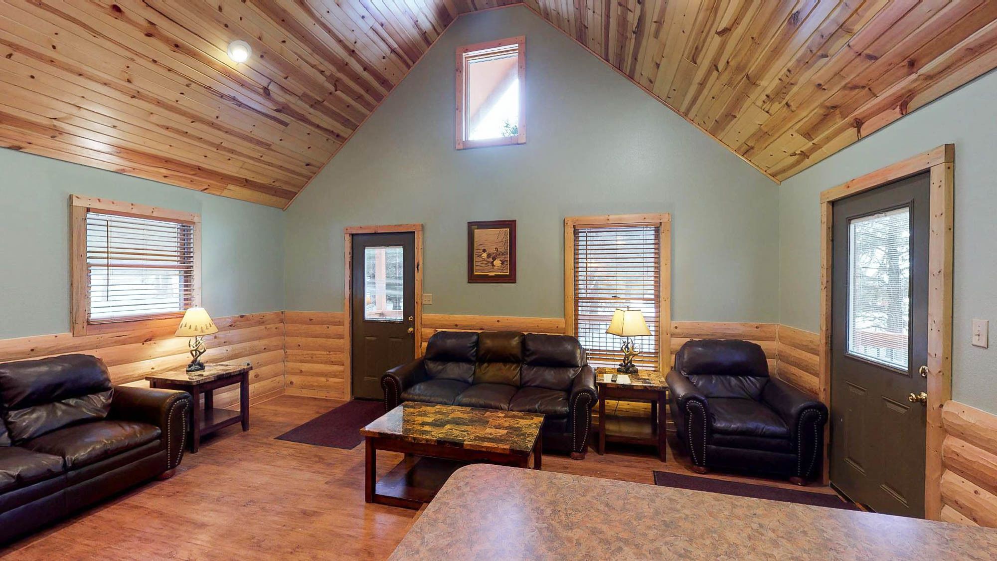 Cabins 12-15 | Living room | TV