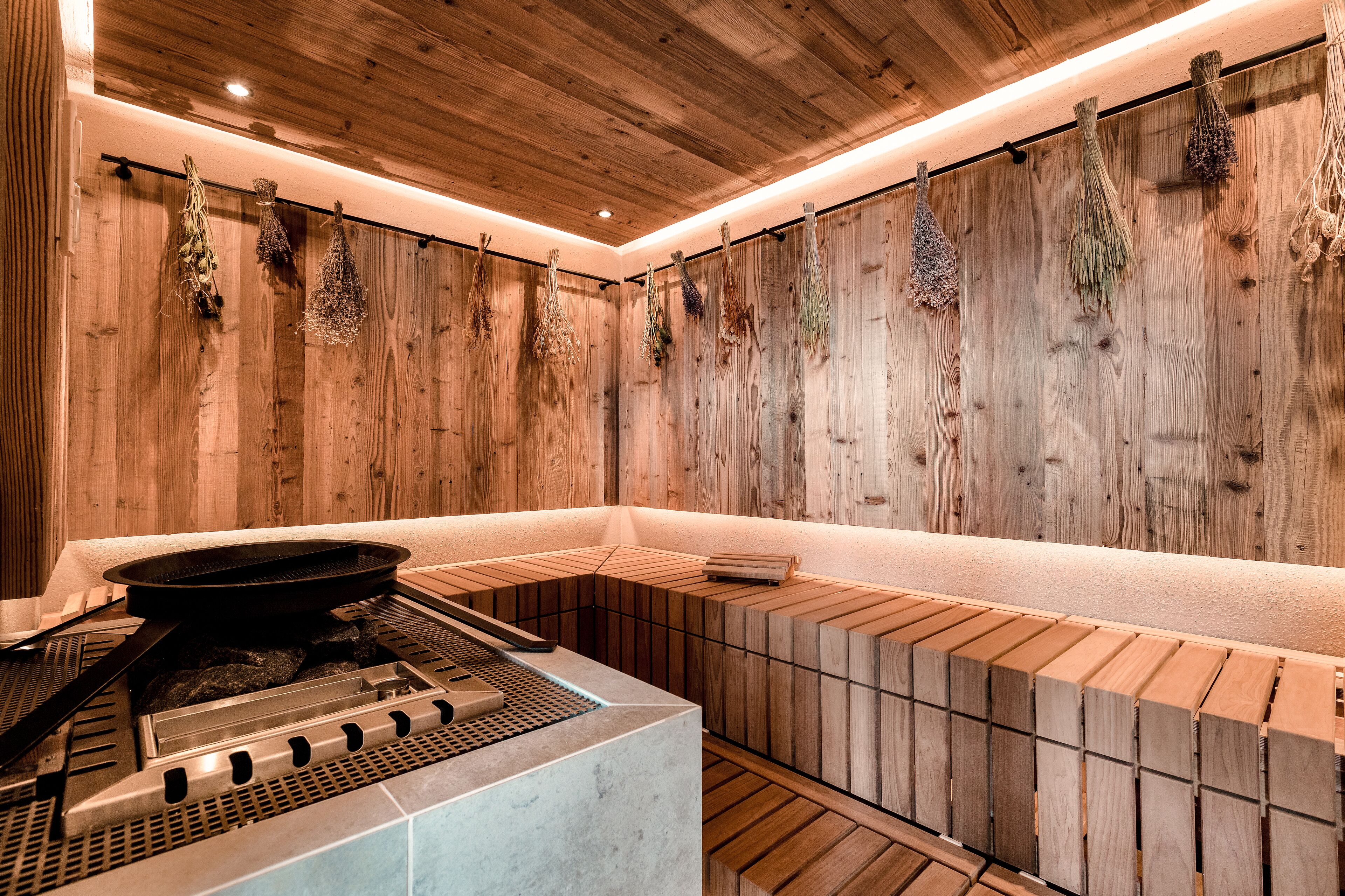 sauna, steam room