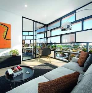 Apartamento, 2 quartos | Vista do quarto