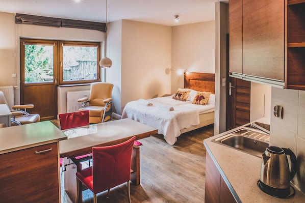 Appartement (Skocznia 3 ground floor) | Décor unique, ameublement unique, accès au Wi-Fi (inclus)