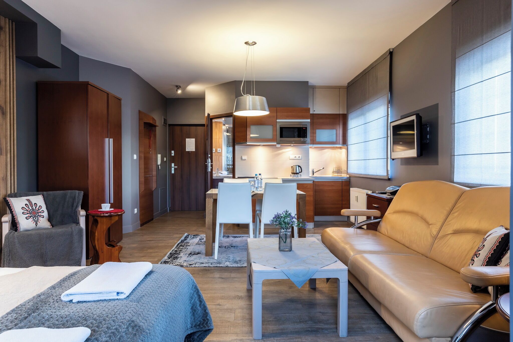 Apartment (Skocznia 1 ground floor) | Dihias secara berasingan, dilengkapkan perabot secara berasingan 