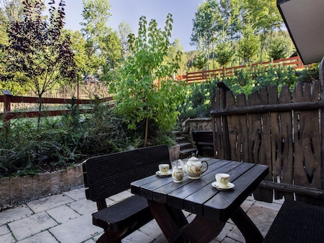 Apartamento (Skocznia 1 ground floor) | Terraza o patio. Tatrytop Apartamenty Pod Skocznia