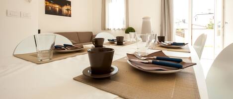 Fridge, microwave, coffee/tea maker