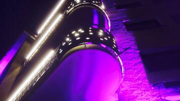 Façana frontal de l'allotjament