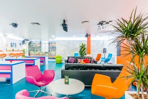 Zona de estar del vestíbulo