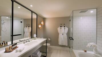 Premium bedding, free minibar, in-room safe, desk