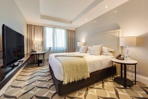 Roba de llit d'alta qualitat i minibar gratuït 