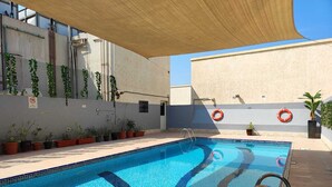 Rooftop pool