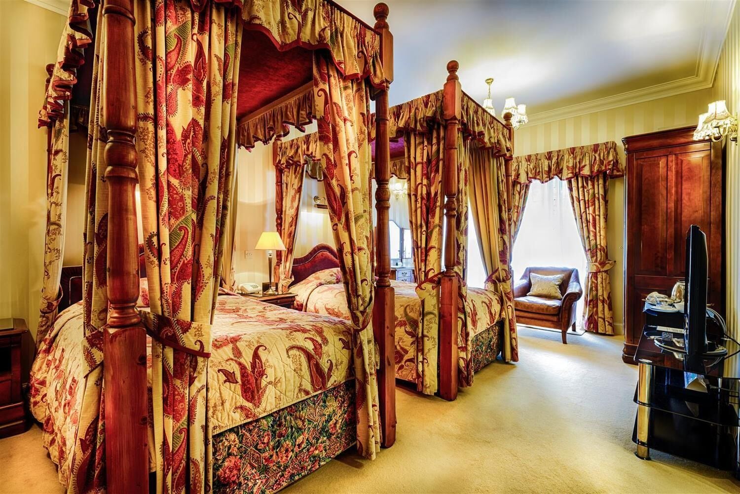 Superior Twin Room, Ensuite (Four Poster) | Premium bedding, memory-foam beds, individually decorated