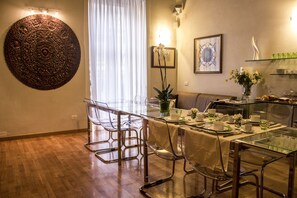 Kontinental frokost er inkludert hver dag