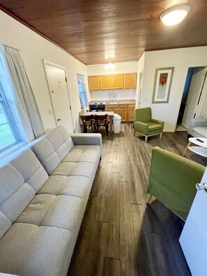 Suite, 1 Bedroom | Living area - Surf Studio Beach Resort (Cocoa Beach)