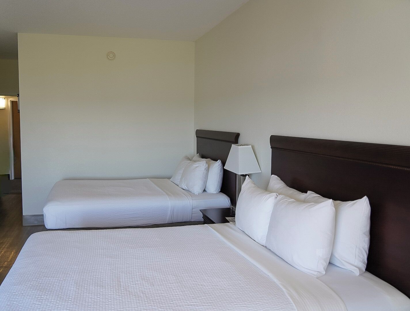 Classic Double Room, 2 Queen Beds | Premium bedding, desk, iron/ironing board, rollaway beds