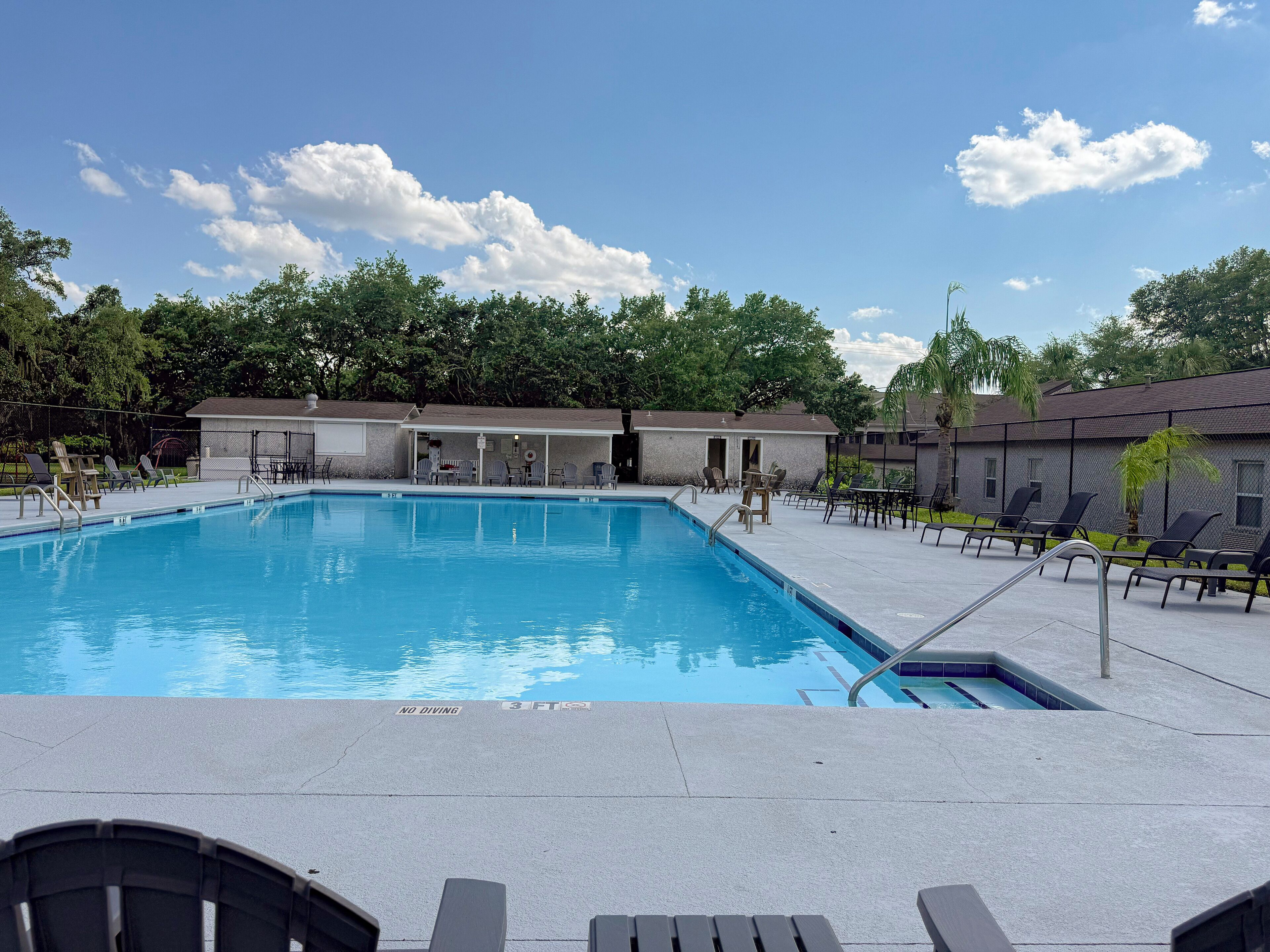 seasonal outdoor pool