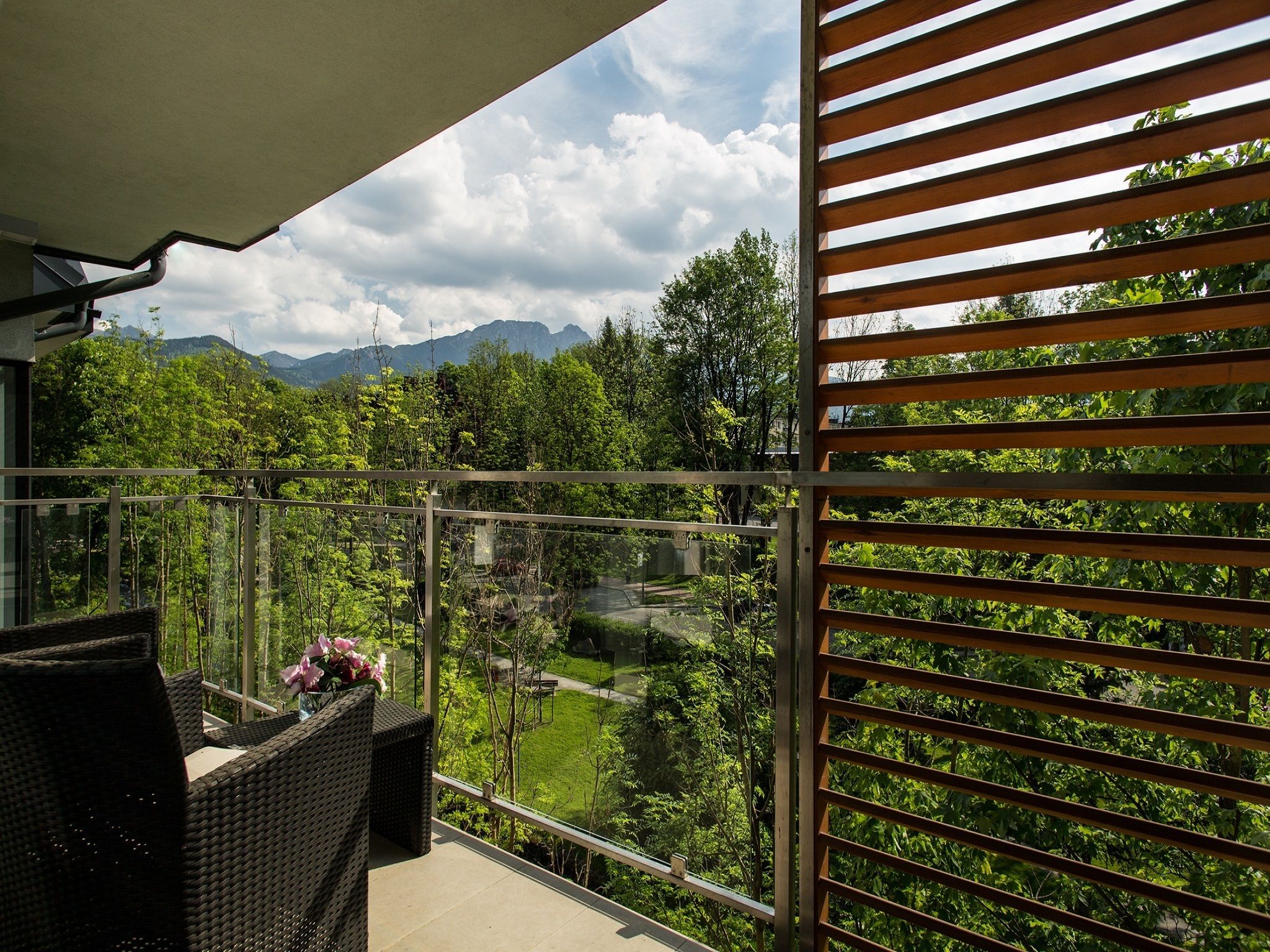 Apartment, 2 Bedrooms, Kitchenette (Polna 54) | Balcony