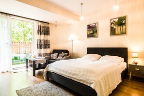 Departamento, 1 habitación, cocina (Polana 97) | Decoración personalizada y muebles diferentes