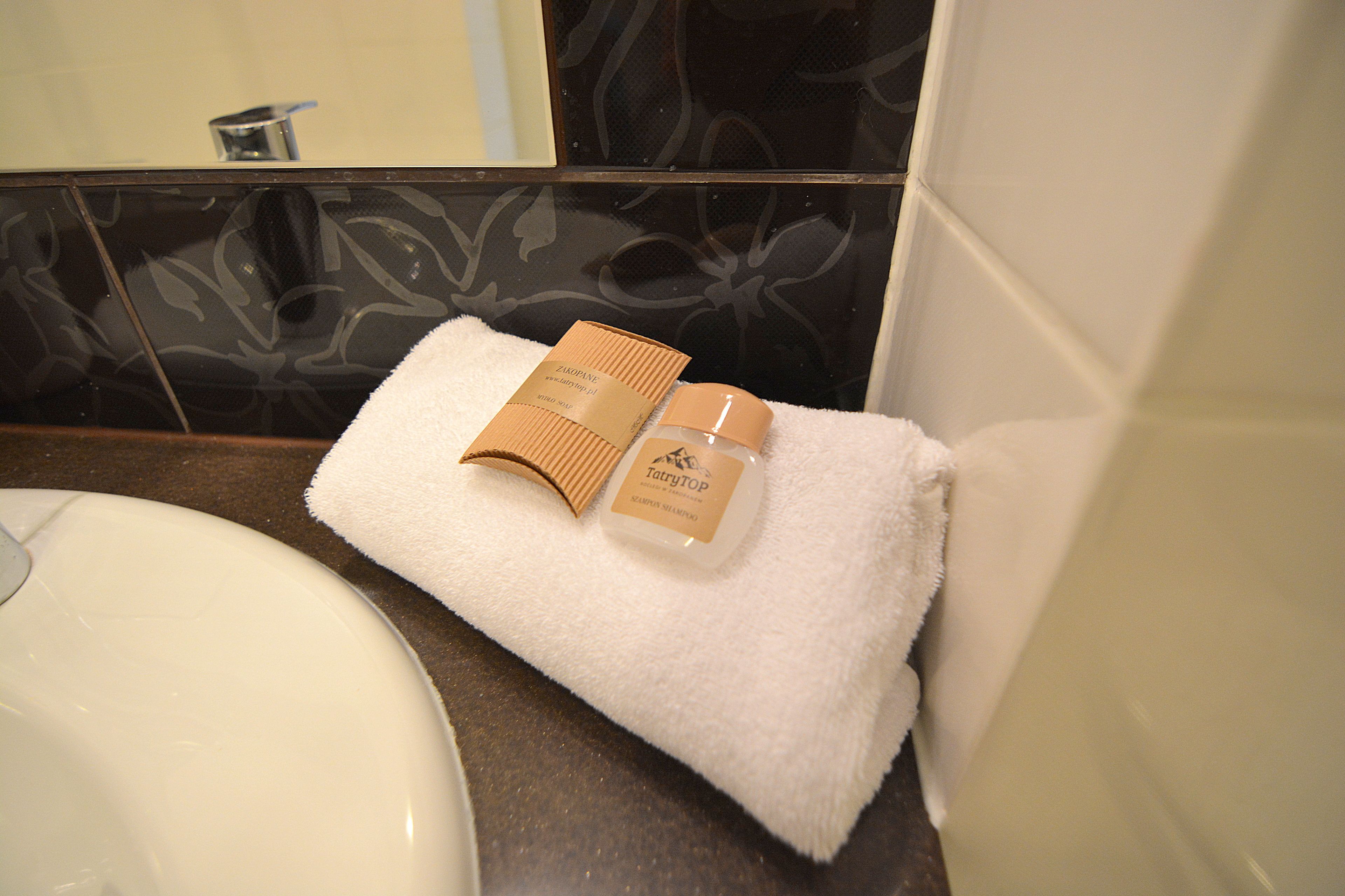 apartment, 1 bedroom, kitchenette (polana 73) | bathroom | hair dryer, towels