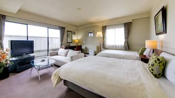 Twin Room, 2 Single Beds, Non Smoking | Blackout curtains, iron/ironing board, free WiFi, bed sheets