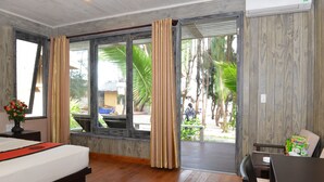 Bungalow – deluxe, havutsikt, ved strandkanten | Utsikt fra rommet
