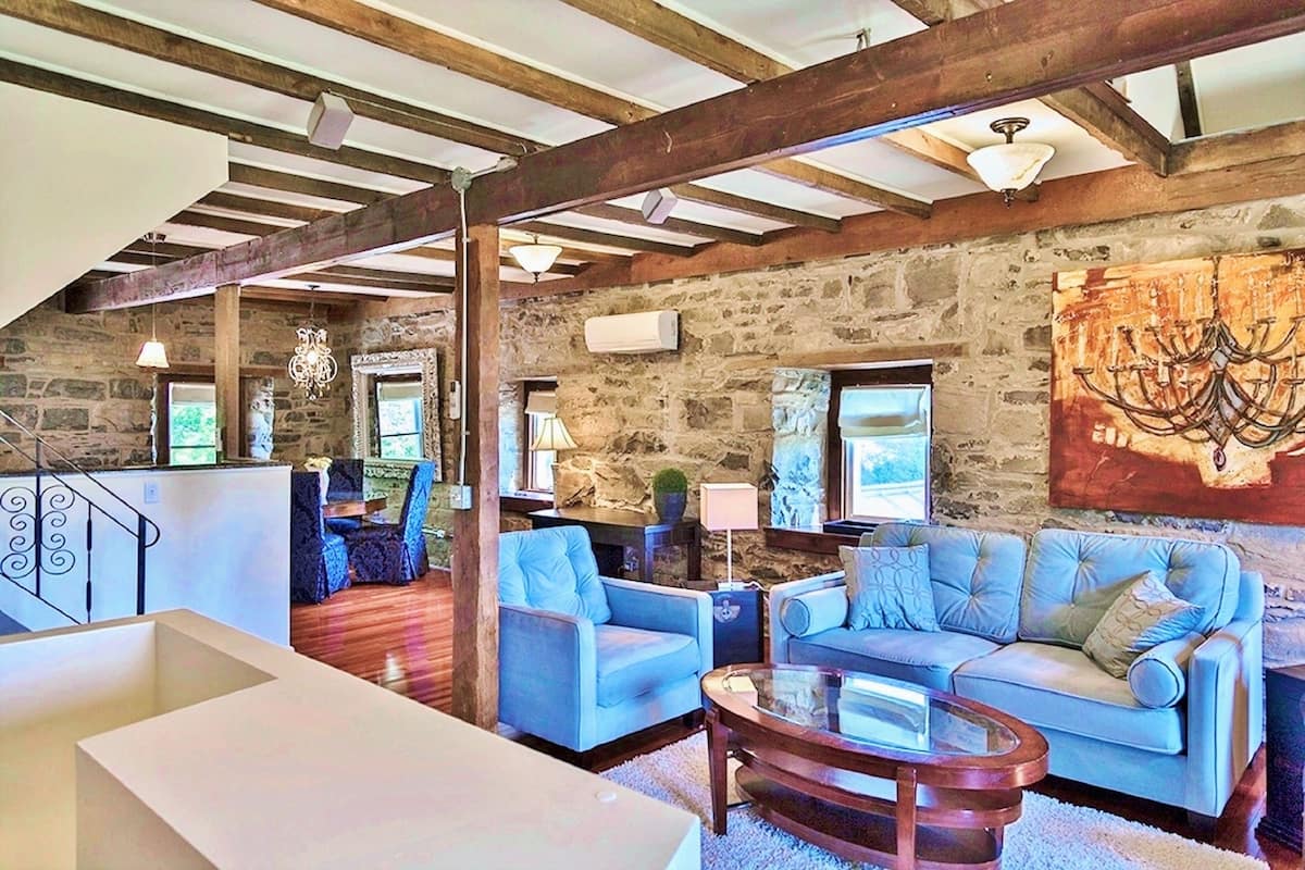 Signature Suite, 1 Bedroom (Greystone Suite) | Living room | LCD TV, pay movies