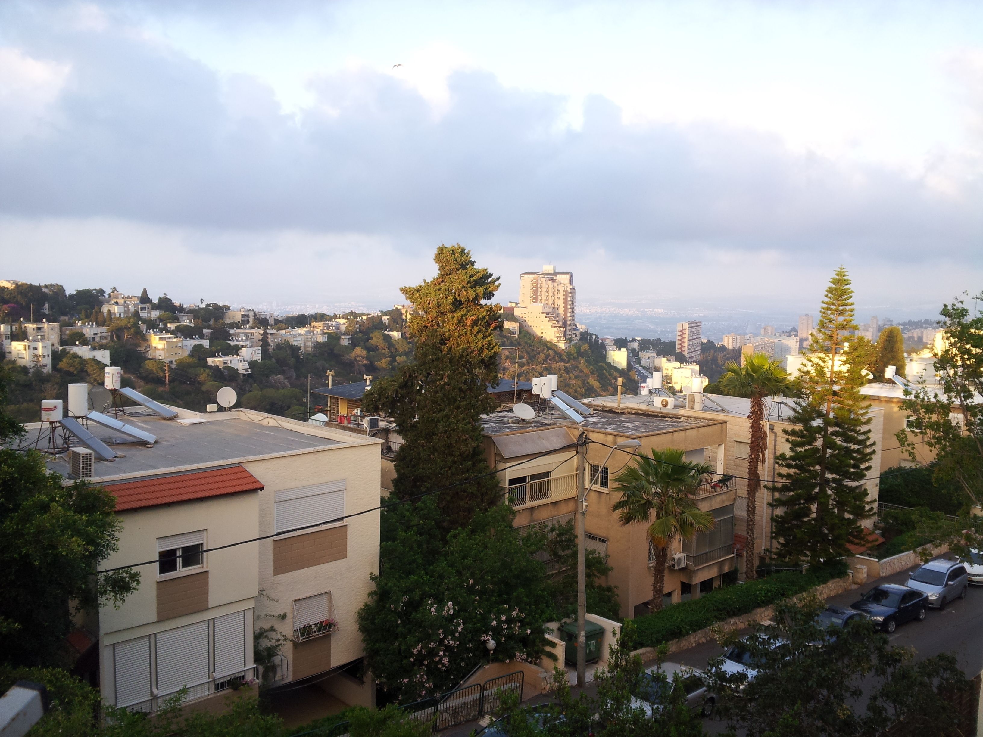 Vista desde la propiedad