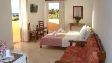 Uitzicht vanuit de kamer