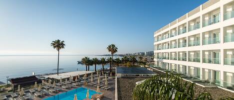 En la playa, toallas de playa