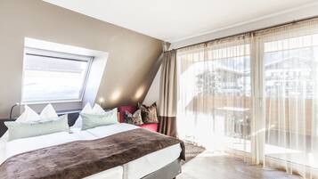 Comfort-Doppelzimmer, Nichtraucher, Balkon | Allergikerbettwaren, Minibar (mit einigen kostenlosen Artikeln)