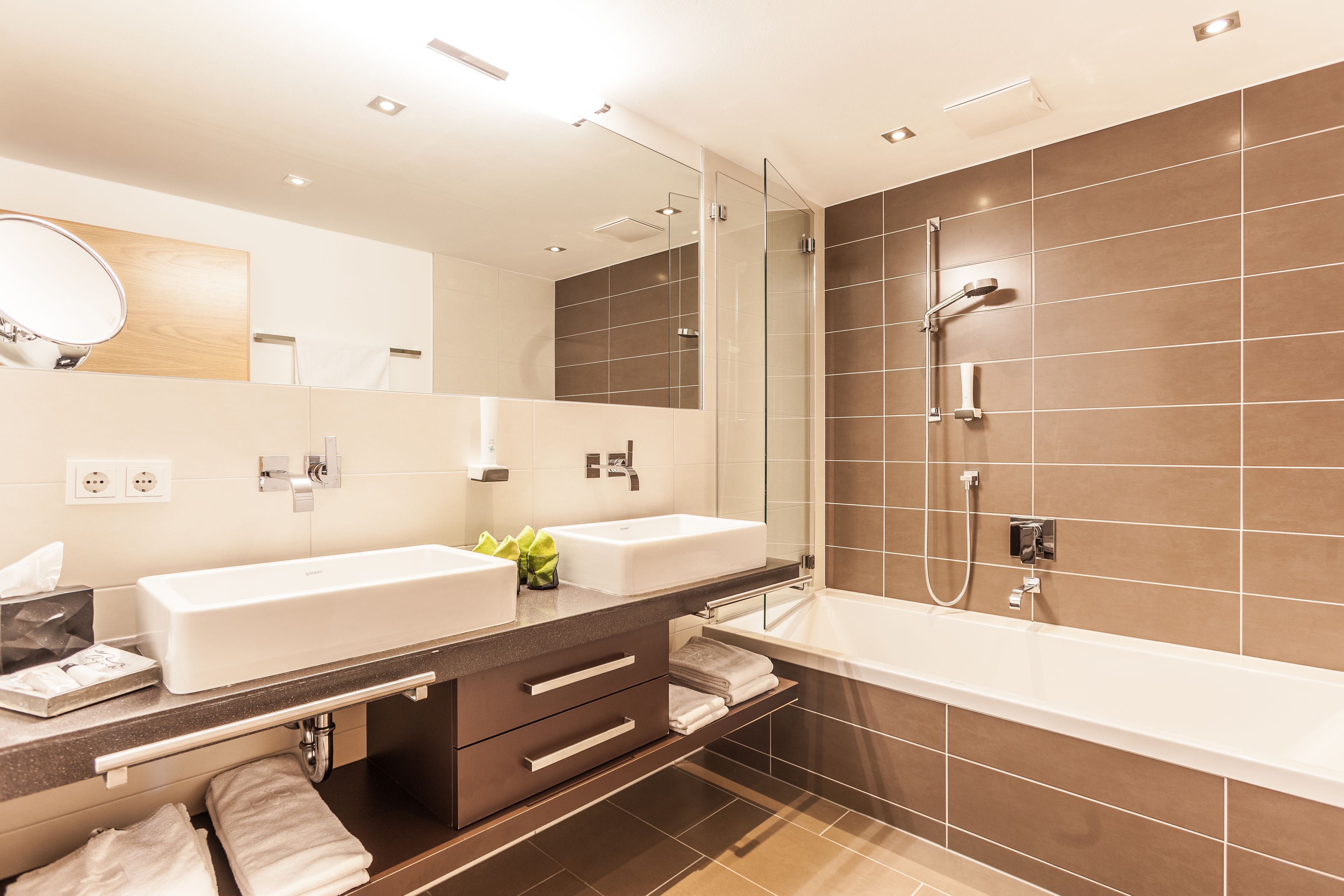 family room, 2 bedrooms, balcony, river view | deep-soaking bathtub