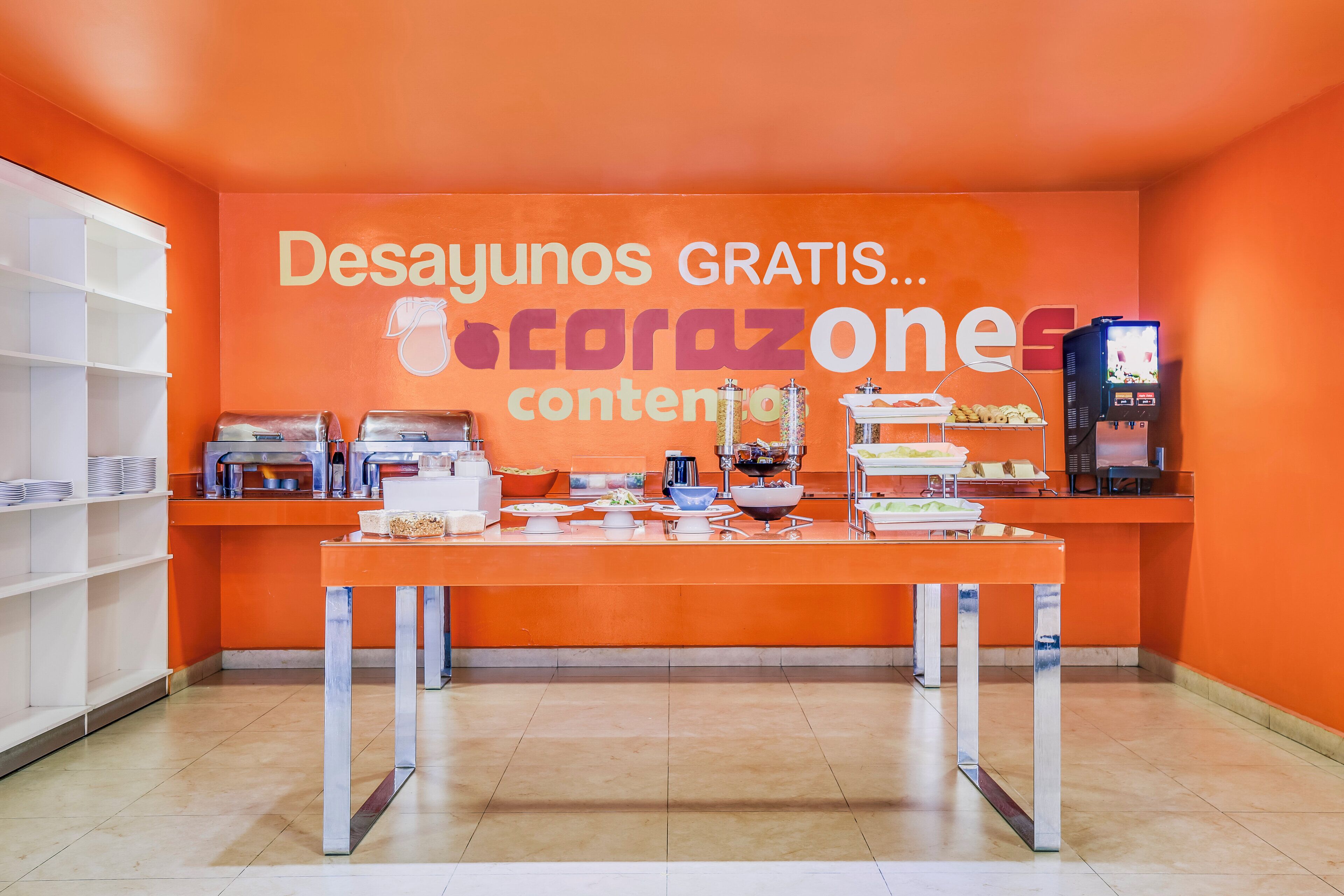 Desayuno buffet incluido todos los días