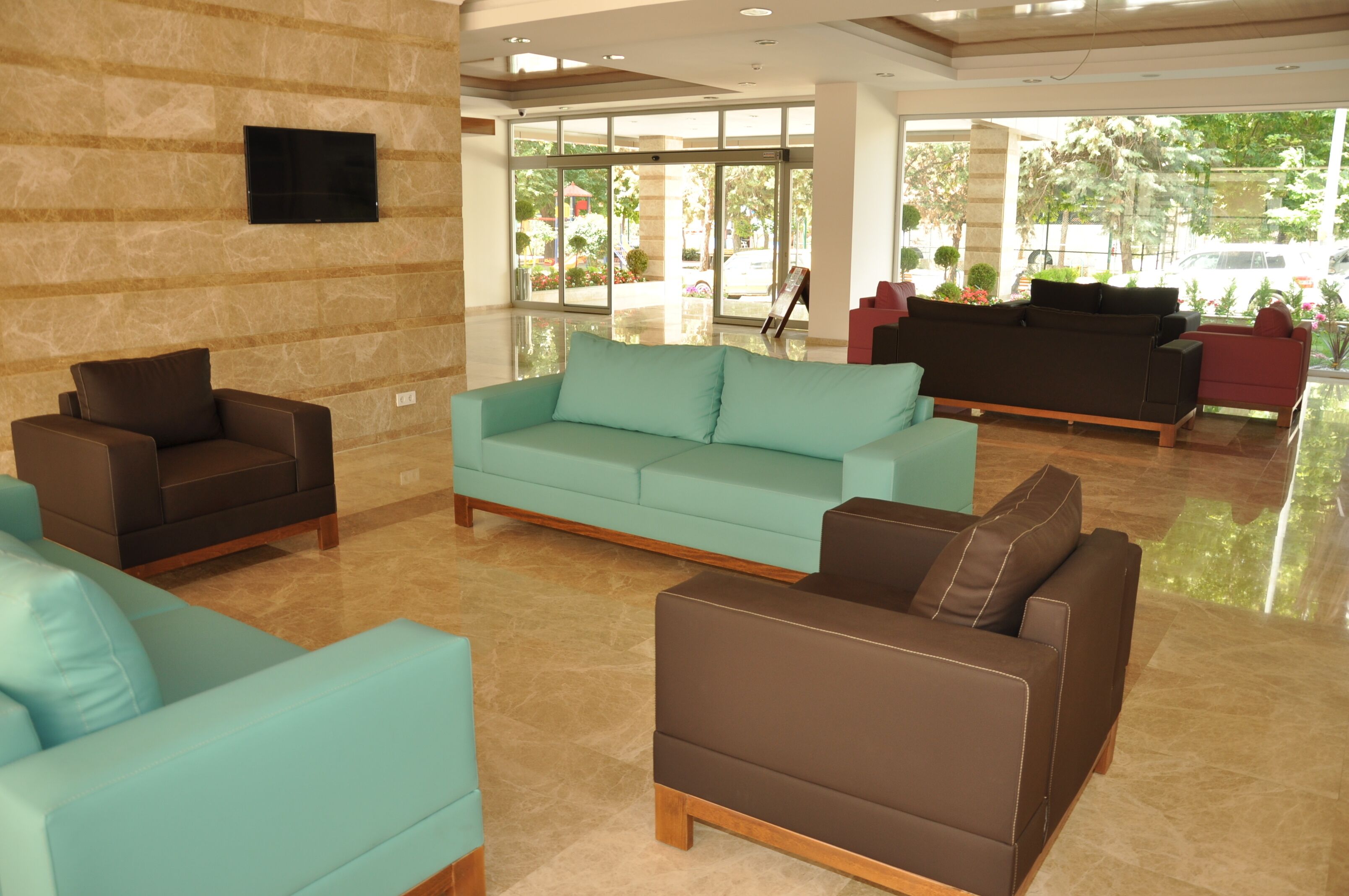 Lobby sitting area