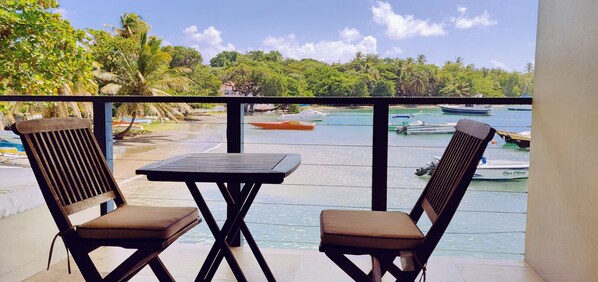 Room, 1 King Bed, Kitchenette, Beach View | View from room