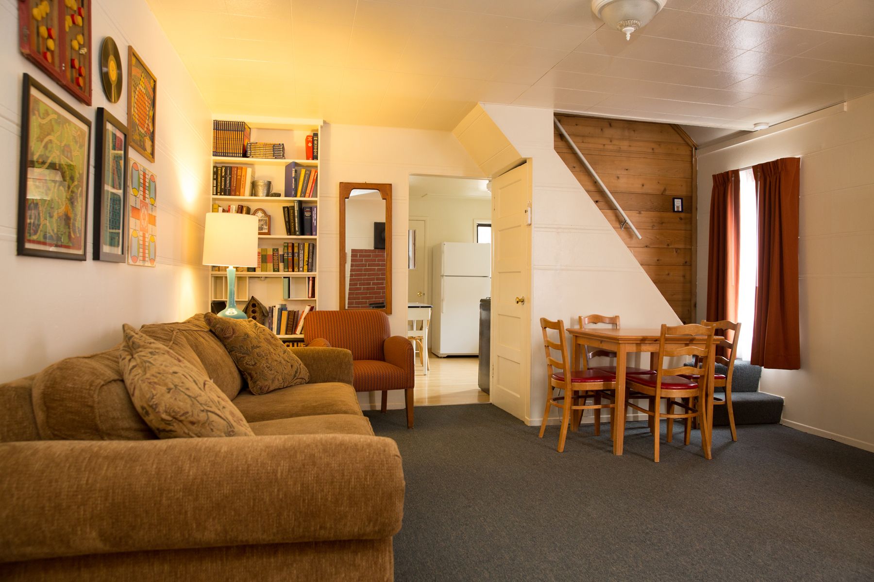 Cabane Familiale | Coin séjour | Télévision à écran plat