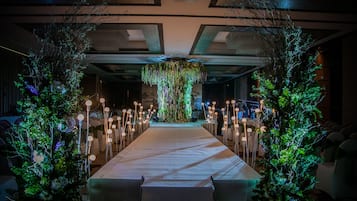 Indoor wedding