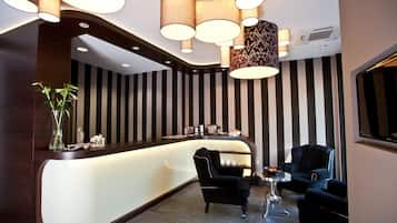 Lounge no saguão