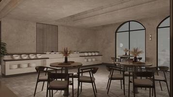 2 من المطاعم، تقديم الإفطار