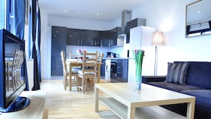 Apartment, 3 Bedrooms | Living area | LCD TV, DVD player - Andrew Superior Apartments (London)