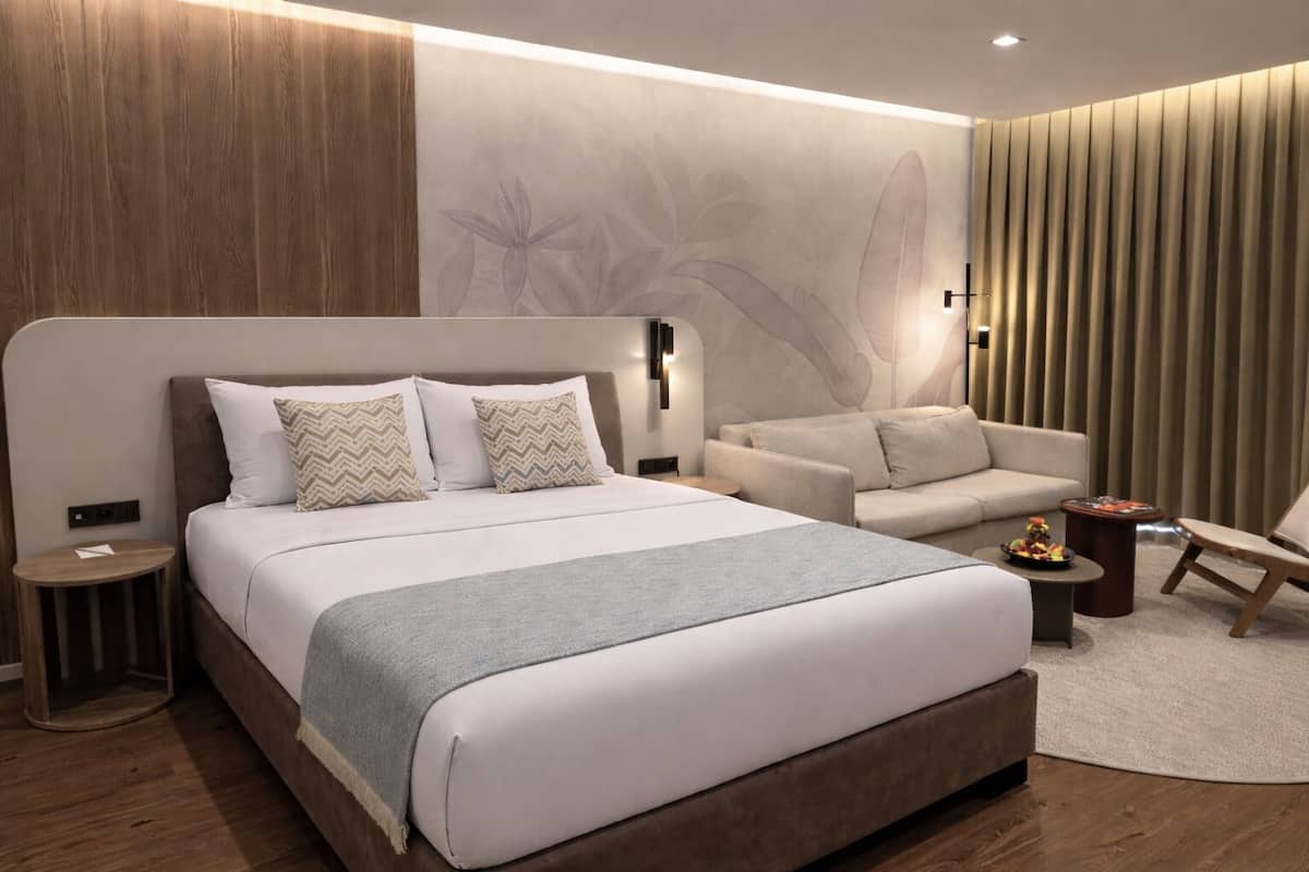 Chambre quadruple Prestige | Draps en coton égyptien, literie de qualité