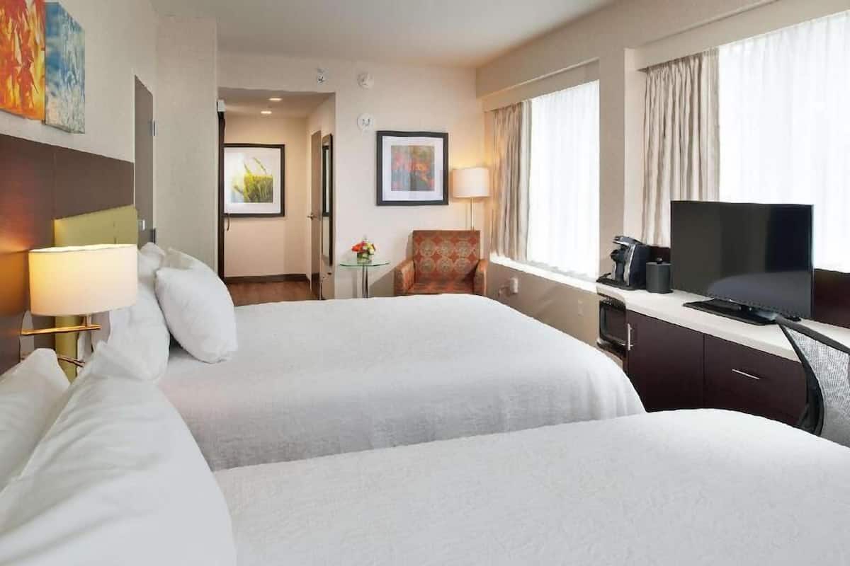 Premium bedding, down duvets, in-room safe, laptop workspace