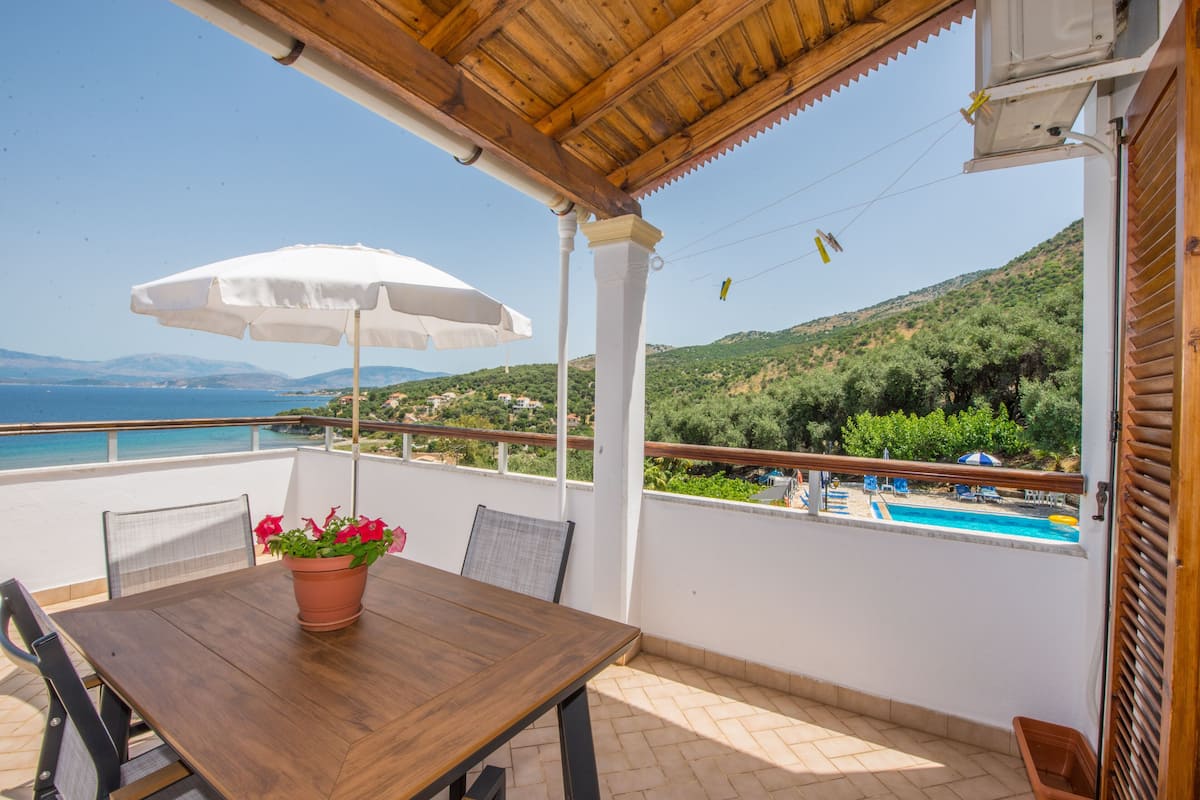 Appartamento, vista mare | Balcone