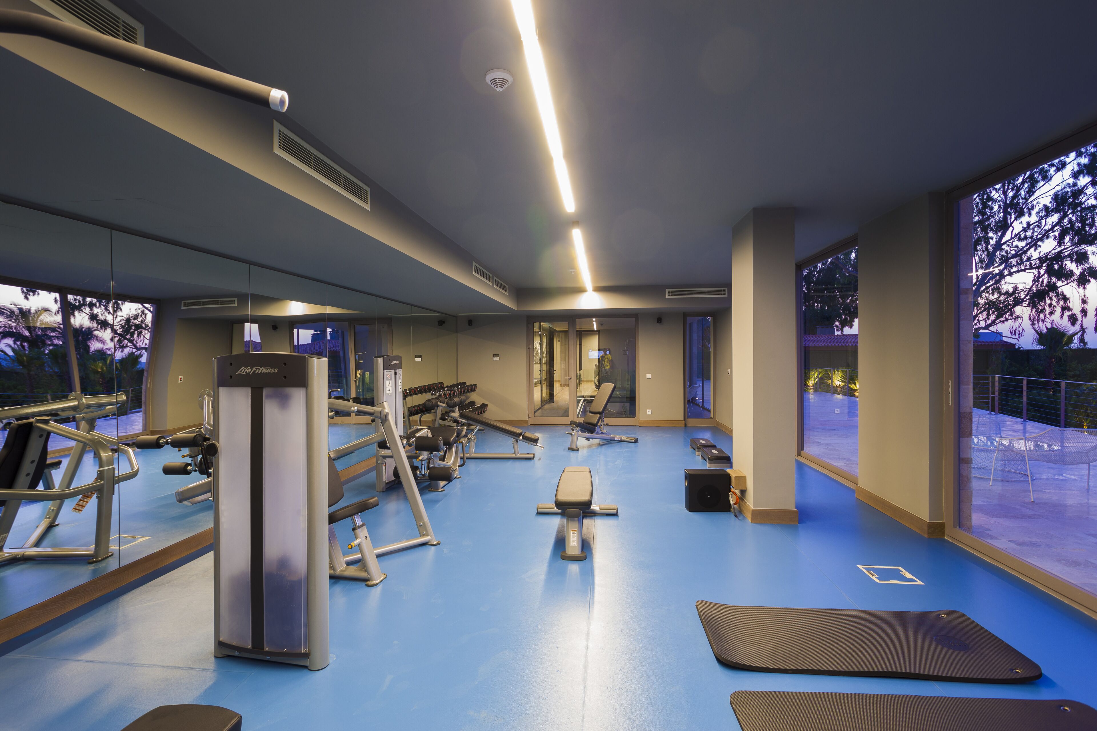 fitness facility