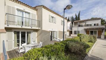 Voorkant van accommodatie