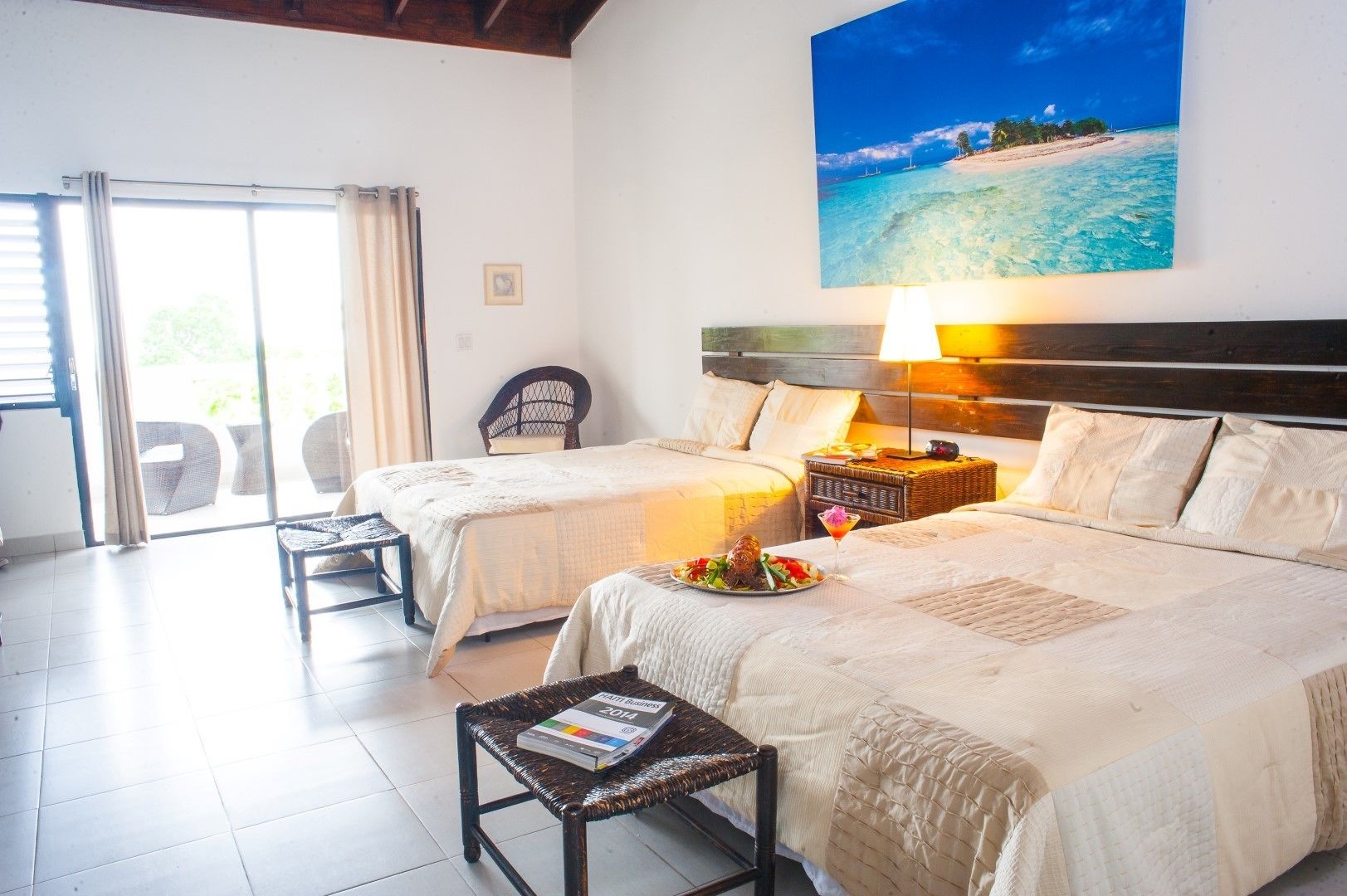 Uitzicht vanuit de kamer