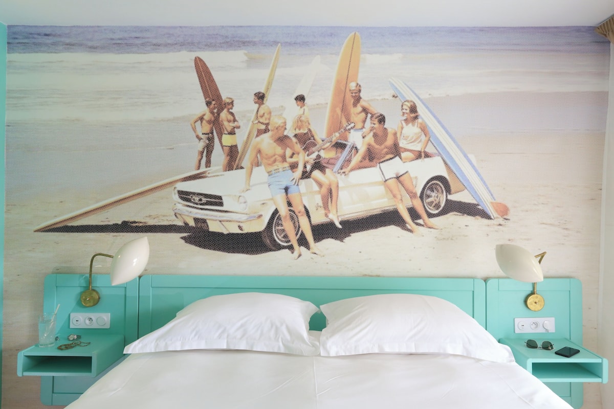 1 slaapkamer, hypoallergeen beddengoed, een kluis op de kamer