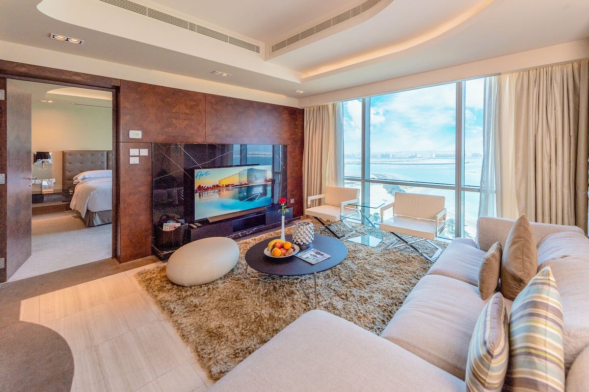 Club suite | 3 slaapkamers, lakens van Egyptisch katoen, luxe beddengoed