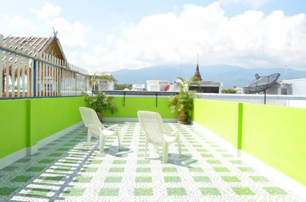 Vue depuis l’hébergement 