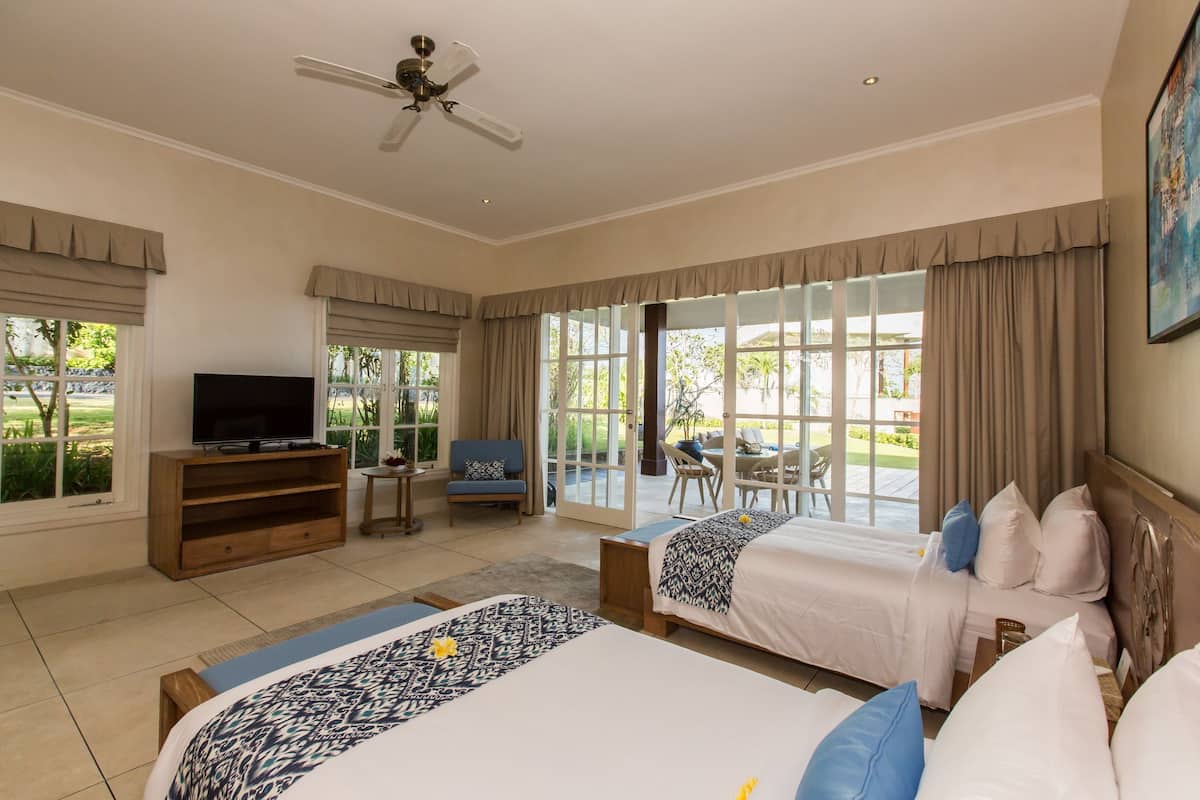 Villa, 2 soverom, privat basseng (Villa Karang Dua) | Safe på rommet, skrivebord, barnesenger og ekstrasenger (mot et tillegg)