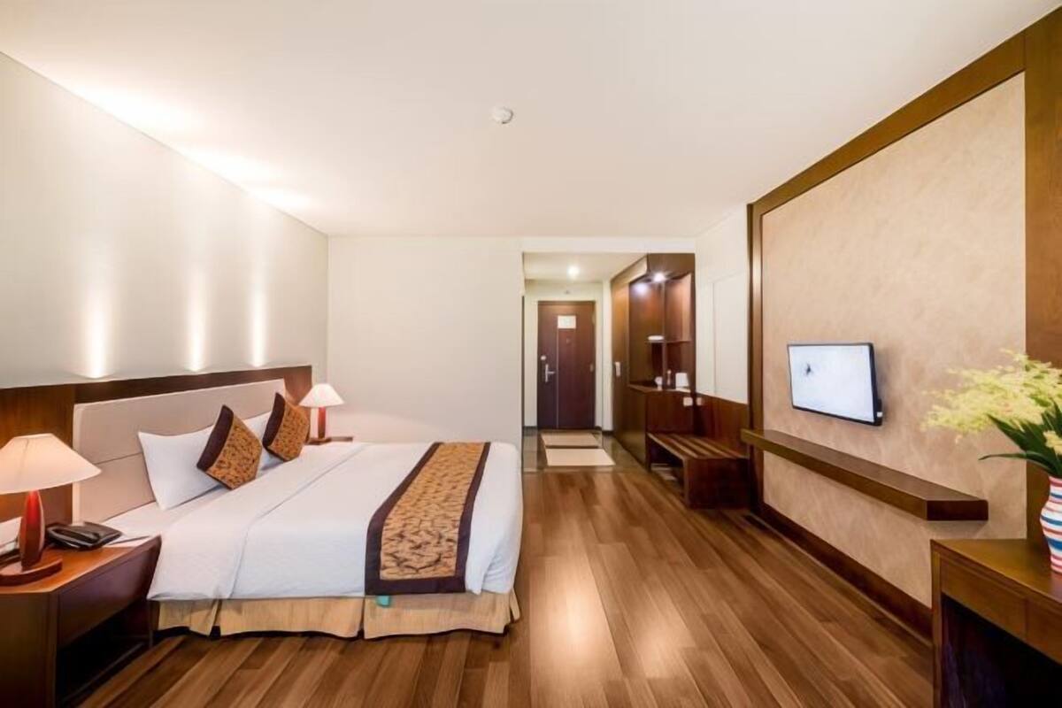 Hochwertige Bettwaren, Pillowtop-Betten, Minibar, Zimmersafe