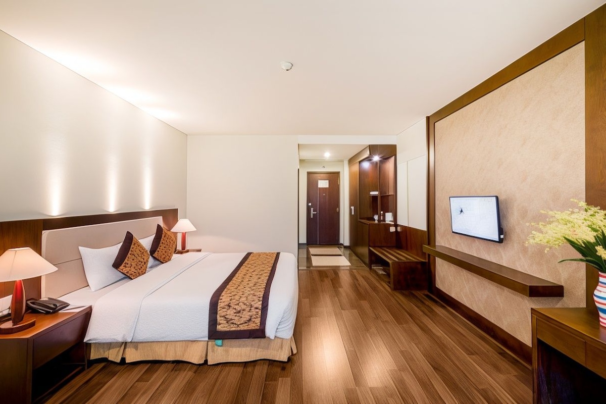 Literie de qualité supérieure, surmatelas, minibar