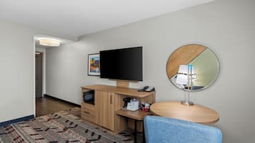 In-room safe, iron/ironing board, free cribs/infant beds, free WiFi